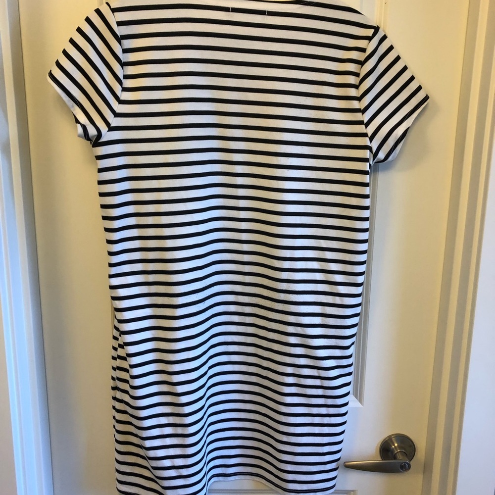 Missguided striped mini dress